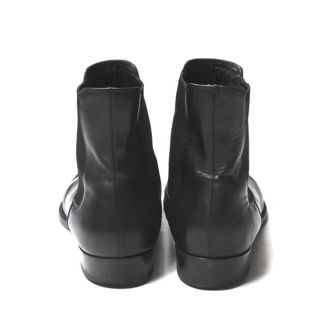 サンローランパリ SAINT LAURENT PARIS イタリア製 チェルシーブーツ 411440 41 1/2(26.5cm) サイドゴア エディ・スリマン レザー クラシック シューズ |  | 02