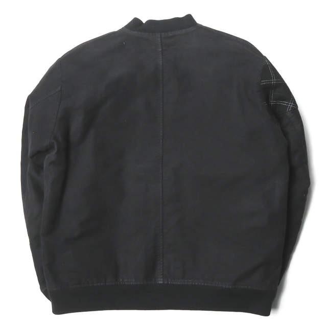 オニキ ONIKI 日本製 NEP MA-1 ガンパッチ付き モールスキンリバーシブルボンバージャケット 58-08-54-08009 L ブラック ウミットベナン アウター |  | 01