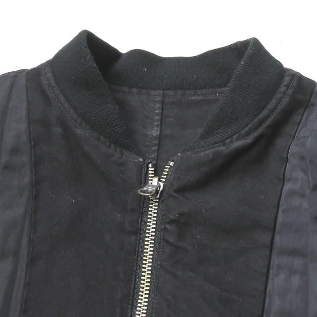 オニキ ONIKI 日本製 NEP MA-1 ガンパッチ付き モールスキンリバーシブルボンバージャケット 58-08-54-08009 L ブラック ウミットベナン アウター |  | 10