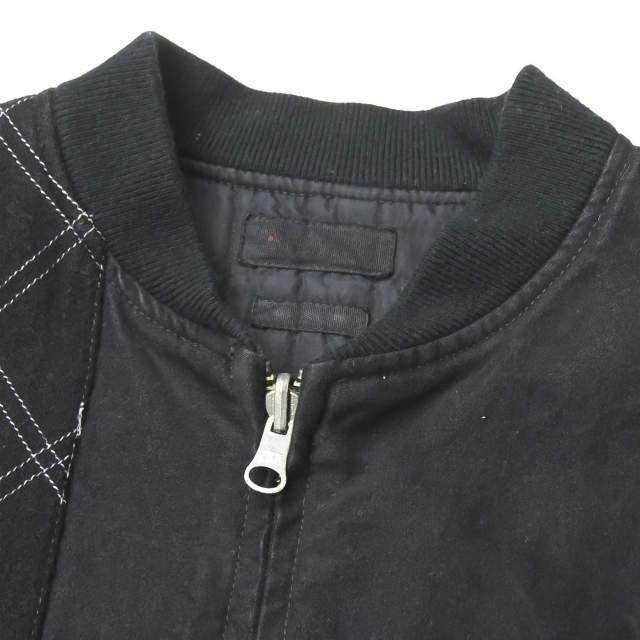 オニキ ONIKI 日本製 NEP MA-1 ガンパッチ付き モールスキンリバーシブルボンバージャケット 58-08-54-08009 L ブラック ウミットベナン アウター |  | 05