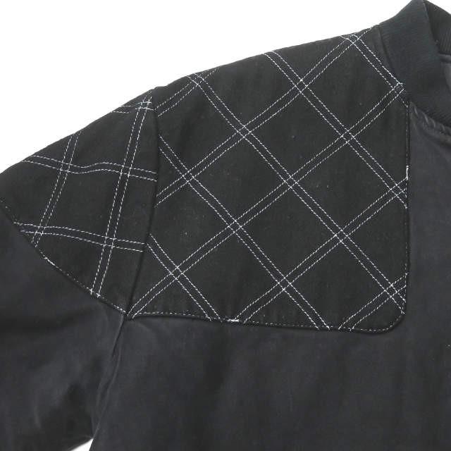 オニキ ONIKI 日本製 NEP MA-1 ガンパッチ付き モールスキンリバーシブルボンバージャケット 58-08-54-08009 L ブラック ウミットベナン アウター |  | 06