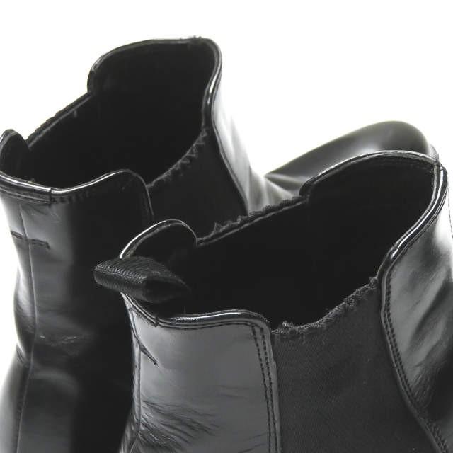 プラダ PRADA イタリア製 Skiskolaer キャップトゥサイドゴアブーツ 2TA042 51/2(25.5-26cm) ブラック チェルシーブーツ アンクル ハーフ シューズ |  | 10