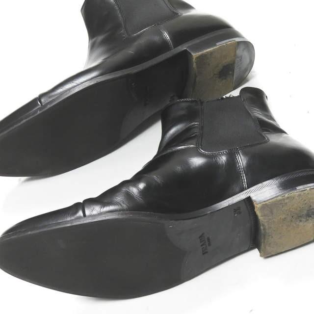 プラダ PRADA イタリア製 Skiskolaer キャップトゥサイドゴアブーツ 2TA042 51/2(25.5-26cm) ブラック チェルシーブーツ アンクル ハーフ シューズ |  | 12