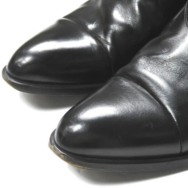 プラダ PRADA イタリア製 Skiskolaer キャップトゥサイドゴアブーツ 2TA042 51/2(25.5-26cm) ブラック チェルシーブーツ アンクル ハーフ シューズ |  | 04