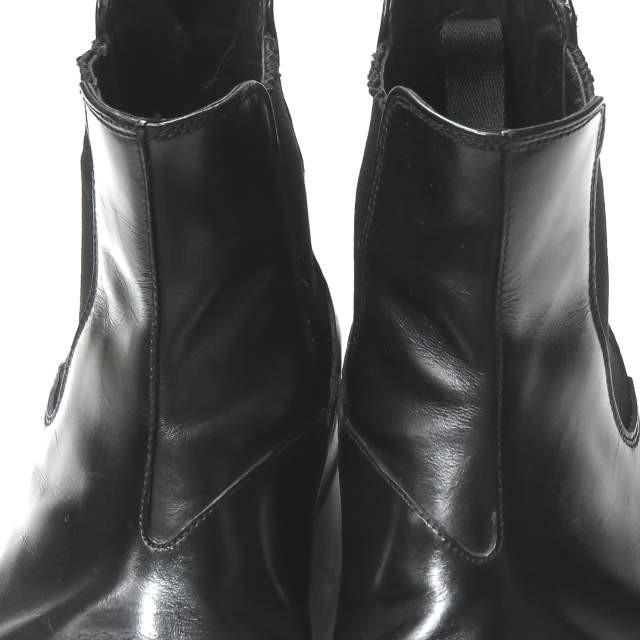 プラダ PRADA イタリア製 Skiskolaer キャップトゥサイドゴアブーツ 2TA042 51/2(25.5-26cm) ブラック チェルシーブーツ アンクル ハーフ シューズ |  | 06