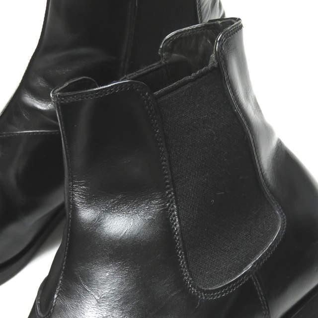 プラダ PRADA イタリア製 Skiskolaer キャップトゥサイドゴアブーツ 2TA042 51/2(25.5-26cm) ブラック チェルシーブーツ アンクル ハーフ シューズ |  | 07