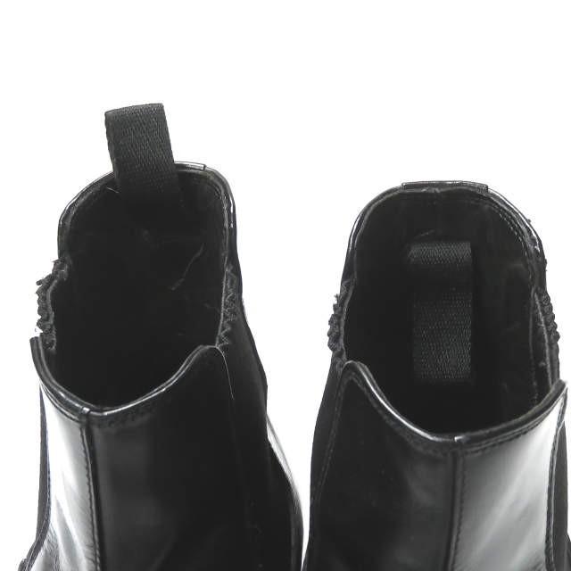 プラダ PRADA イタリア製 Skiskolaer キャップトゥサイドゴアブーツ 2TA042 51/2(25.5-26cm) ブラック チェルシーブーツ アンクル ハーフ シューズ |  | 09