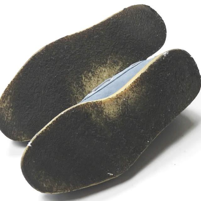 グッチ GUCCI Ankle-High Suede Boat Shoes アンクルカットスエードモカシン 255424 7(26cm) ライトブルー フリーダジャンニーニ クレープソール |  | 13