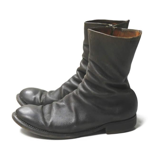 グイディ GUIDI ホースレザーサイドジップブーツ 43(28cm) ダークブラウン シューズ |  | 01