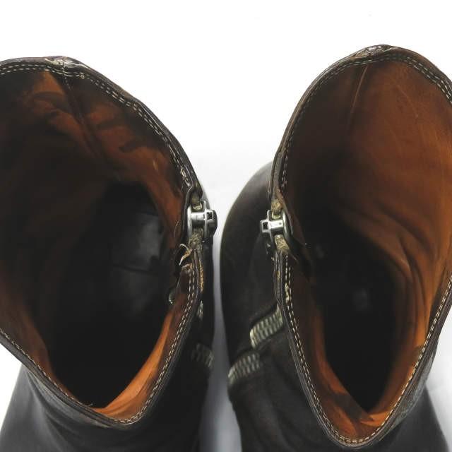 グイディ GUIDI ホースレザーサイドジップブーツ 43(28cm) ダークブラウン シューズ |  | 04