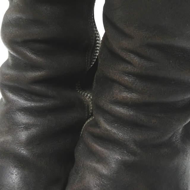 グイディ GUIDI ホースレザーサイドジップブーツ 43(28cm) ダークブラウン シューズ |  | 07