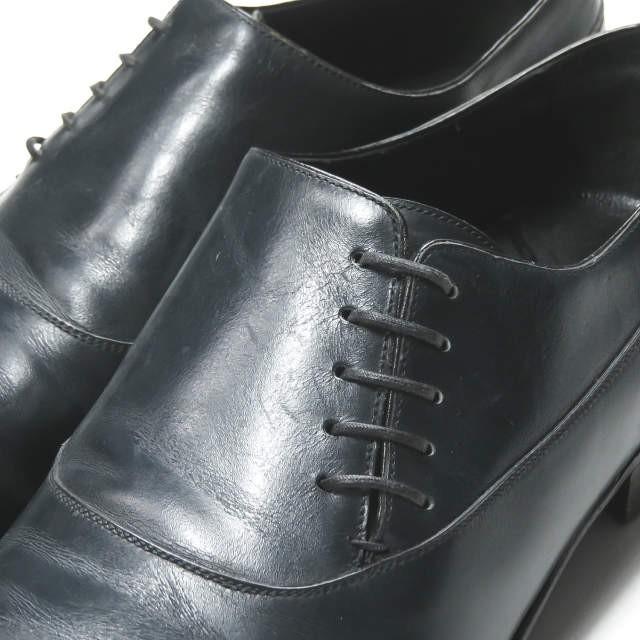 エンツォボナフェ Enzo Bonafe サイドレースアップレザーシューズ 8(26.5cm) ネイビー ストレートチップ メダリオン シューズ |  | 06