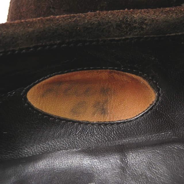 Enzo Bonafe x BEAMS F エンツォボナフェ ビームスエフ 別注 ALLORI スエードペニーローファー UK6.5(25cm) ブラウン コイン ☆☆mm8534 |  | 12