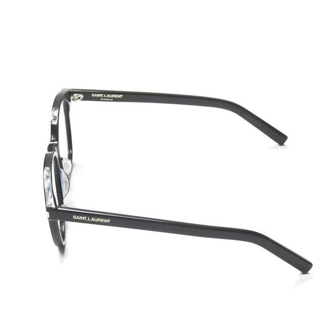 サンローランパリ SAINT LAURENT PARIS 日本製 Classic 15/J ブラック/クリア 51□14-140 YSL ボストン 黒縁 |  | 02