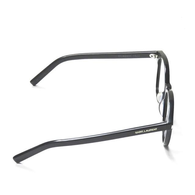 サンローランパリ SAINT LAURENT PARIS 日本製 Classic 15/J ブラック/クリア 51□14-140 YSL ボストン 黒縁 |  | 03