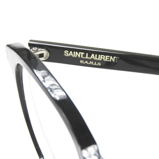 サンローランパリ SAINT LAURENT PARIS 日本製 Classic 15/J ブラック/クリア 51□14-140 YSL ボストン 黒縁 |  | 07