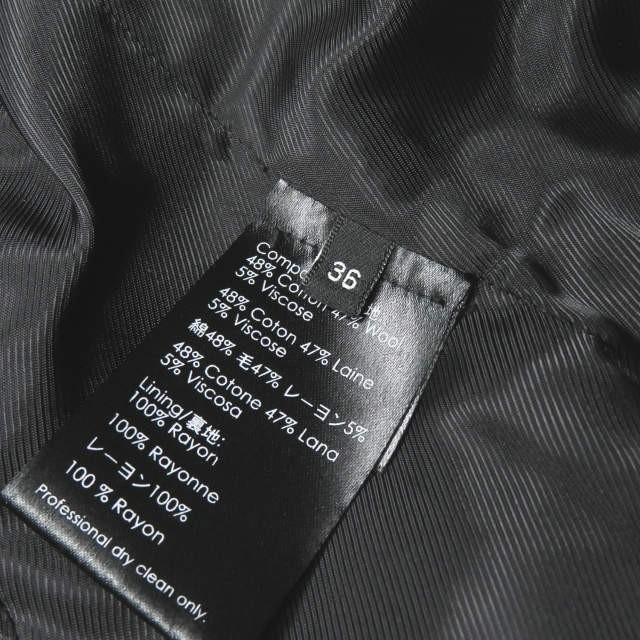 3.1フィリップリム 3.1 Phillip Lim コットンウールジャガードダブルジャケット F111-5606CVJM 36 ネイビー アウター |  | 12