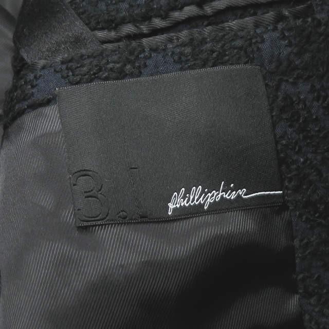 3.1フィリップリム 3.1 Phillip Lim コットンウールジャガードダブルジャケット F111-5606CVJM 36 ネイビー アウター |  | 02