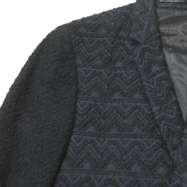 3.1フィリップリム 3.1 Phillip Lim コットンウールジャガードダブルジャケット F111-5606CVJM 36 ネイビー アウター |  | 05