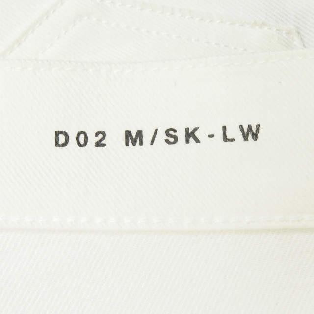 サンローランパリ SAINT LAURENT PARIS イタリア製 D02 M/SK-LW ストレッチスキニーデニムパンツ 344156 YM52R 29 ホワイト 5ポケット ジッパーフライ |  | 03