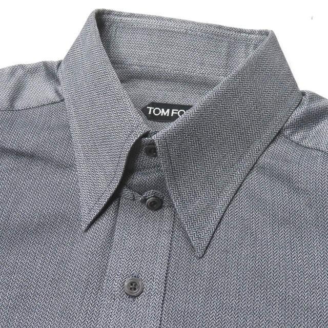 トムフォード TOM FORD イタリア製 コットンヘリンボーンタブ トムフォード TOM FORD イタリア製 コットンヘリンボーンタブ