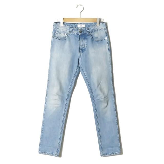 アミ アレクサンドルマテュッシ AMI Alexandre Mattiussi WASH DENIM PANTS ウォッシュドデニムパンツ  E15D09.61 29 ブルー 5ポケット ボタンフライ :mm8673:LOOPヤフーショッピング店 - 通販 - Yahoo!ショッピング