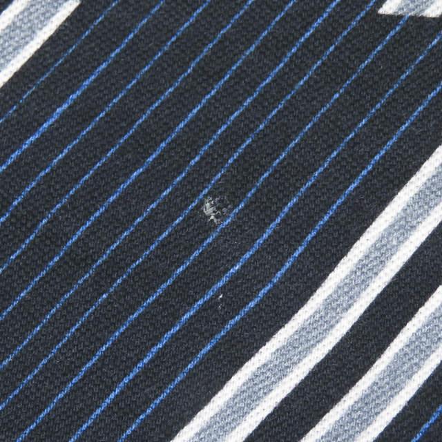 エムエスジーエム MSGM イタリア製 ストライプクルーネックカットソー 2040MM88 46 ネイビー 変則 切替 Tシャツ 総柄 トップス |  | 05