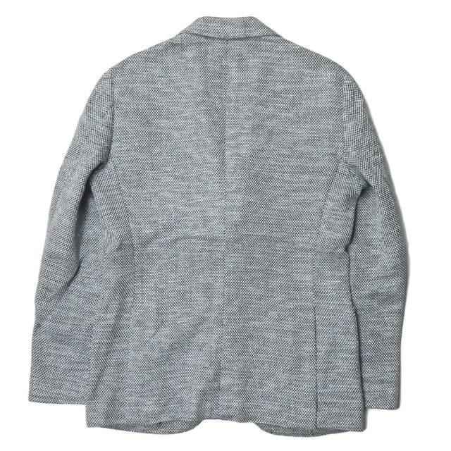 トレチェントウノ 301 TRECHENTOUNO 日本製 ITHITEX社製生地使用 コットンリネンバスケット3Bテーラードジャケット 48 ネイビー 麻 アウター |  | 01