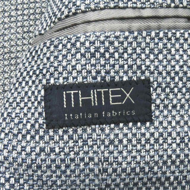 トレチェントウノ 301 TRECHENTOUNO 日本製 ITHITEX社製生地使用 コットンリネンバスケット3Bテーラードジャケット 48 ネイビー 麻 アウター |  | 10