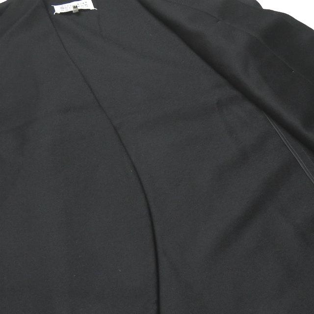 メゾンマルジェラ Maison Margiela 10 17AW Collarless Jacket Wool Flannel カラーレスジャケット  ウールフランネル S50BN0318 S47782 44 ノーカラー