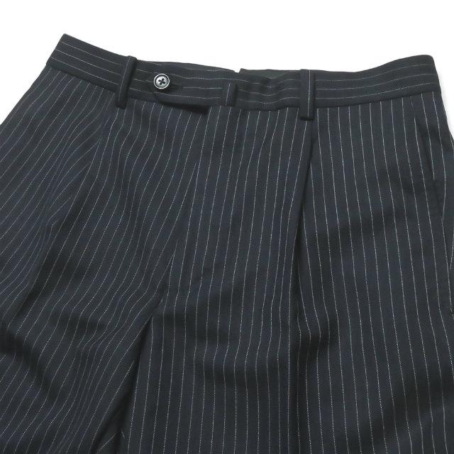 イージーバイゼニア EZ BY ZEGNA ウール3Bテーラードジャケット&スラックス 44R ネイビー スーツ セットアップ ストライプ |  | 13