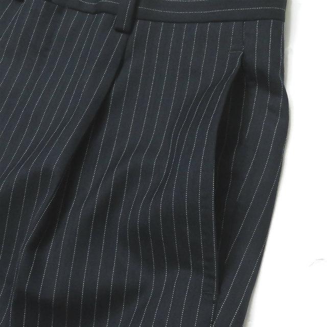 イージーバイゼニア EZ BY ZEGNA ウール3Bテーラードジャケット&スラックス 44R ネイビー スーツ セットアップ ストライプ |  | 15