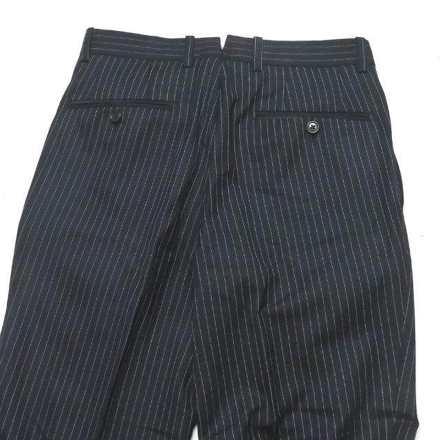 イージーバイゼニア EZ BY ZEGNA ウール3Bテーラードジャケット&スラックス 44R ネイビー スーツ セットアップ ストライプ |  | 16