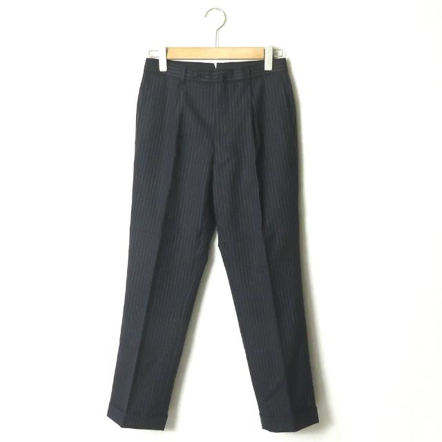 イージーバイゼニア EZ BY ZEGNA ウール3Bテーラードジャケット&スラックス 44R ネイビー スーツ セットアップ ストライプ |  | 03