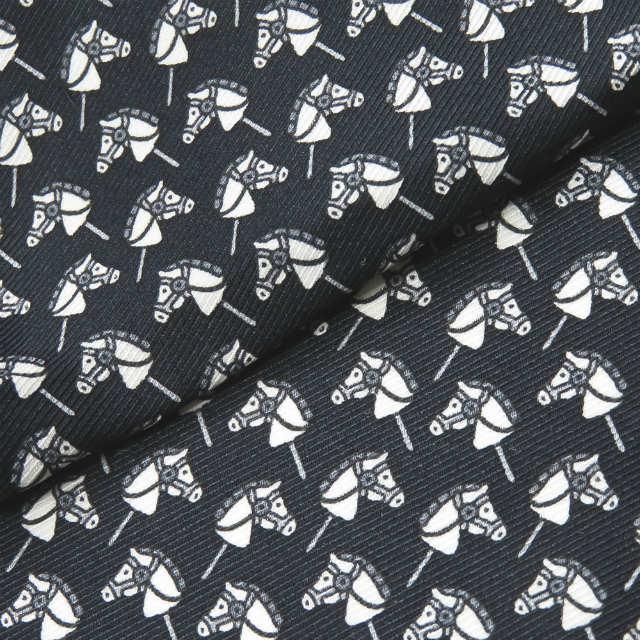 エルメス HERMES フランス製 カレ ブラック スカーフ チーフ 馬柄 総柄 シルク |  | 05