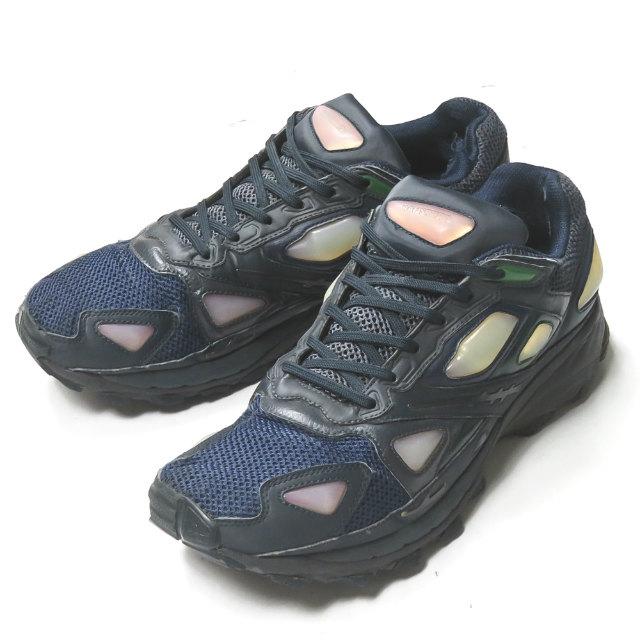 アディダス バイ ラフシモンズ adidas by RAF SIMONS Response 1 レスポンス D66404 US10.5(28.5cm) ネイビー メッシュ ラバー スニーカー | 