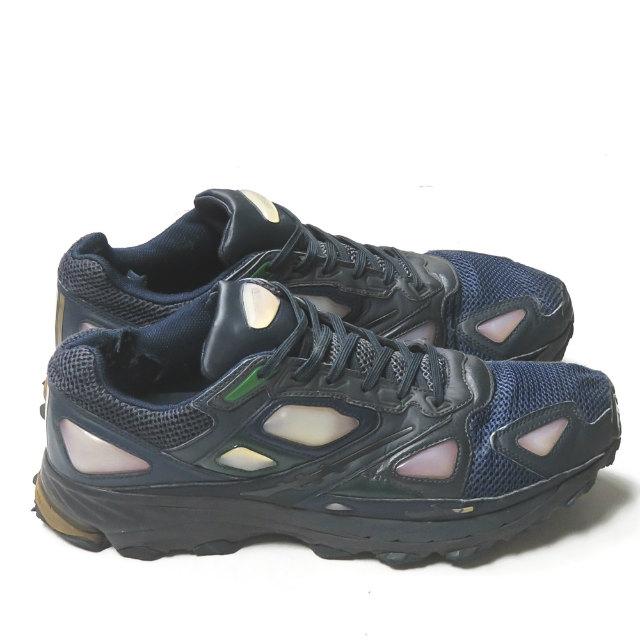 アディダス バイ ラフシモンズ adidas by RAF SIMONS Response 1 レスポンス D66404 US10.5(28.5cm) ネイビー メッシュ ラバー スニーカー |  | 03