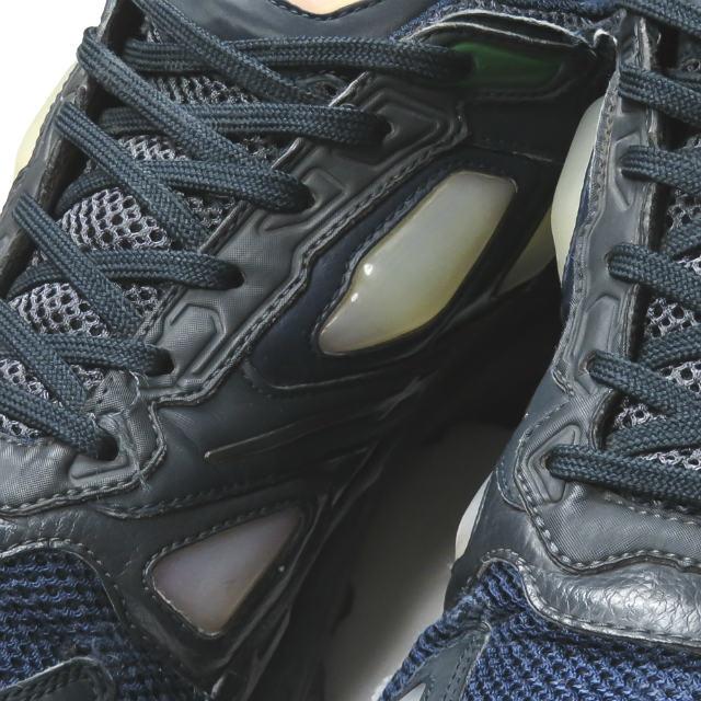 アディダス バイ ラフシモンズ adidas by RAF SIMONS Response 1 レスポンス D66404 US10.5(28.5cm) ネイビー メッシュ ラバー スニーカー |  | 07