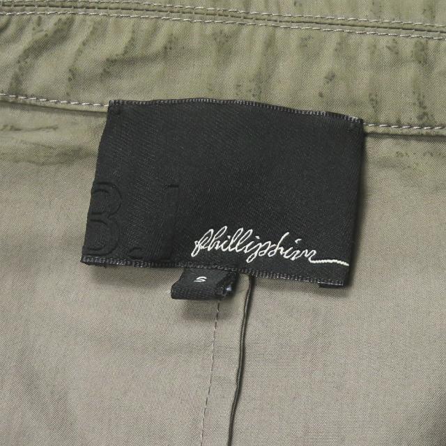 スリーワン フィリップリム 3.1 Phillip Lim コットンツイル4Bダブルシャツジャケット S210-2415STCM S グレー アウター |  | 02