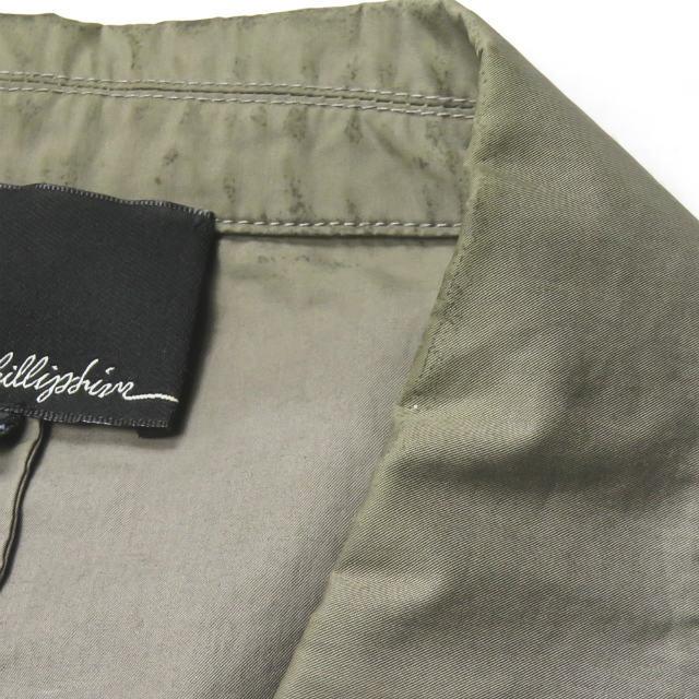 スリーワン フィリップリム 3.1 Phillip Lim コットンツイル4Bダブルシャツジャケット S210-2415STCM S グレー アウター |  | 04