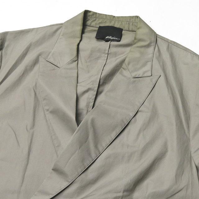 スリーワン フィリップリム 3.1 Phillip Lim コットンツイル4Bダブルシャツジャケット S210-2415STCM S グレー アウター |  | 06