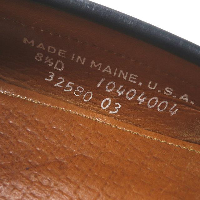 ランコート RANCOURT アメリカ製 カーフレザービットローファー 32580-03 US8.5D(26.5cm) ネイビー モカシン シューズ |  | 10