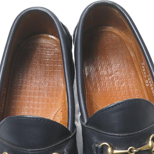 ランコート RANCOURT アメリカ製 カーフレザービットローファー 32580-03 US8.5D(26.5cm) ネイビー モカシン シューズ |  | 04