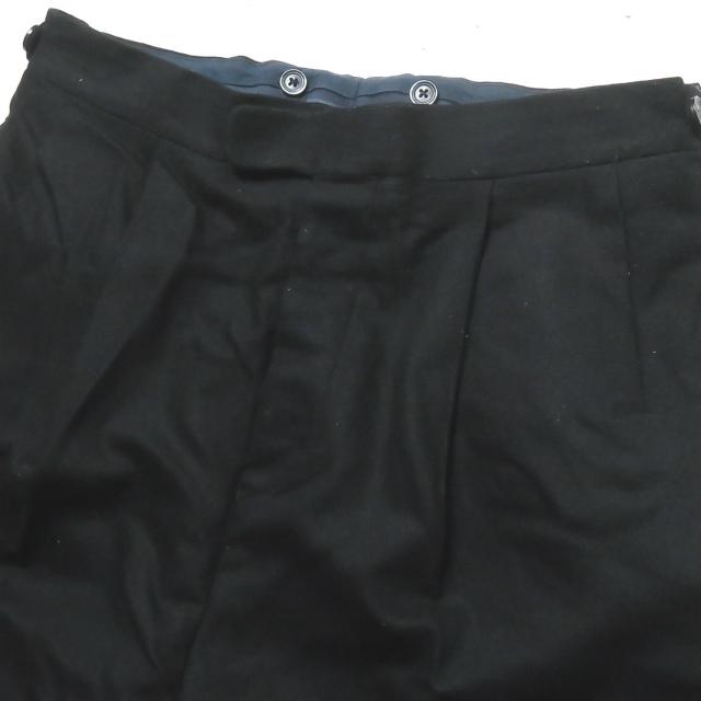 ウミットベナン UMIT BENAN イタリア製 ウール2タックワイドテーパードパンツ CL62 46 ブラック サルエル スラックス ボトムス |  | 03