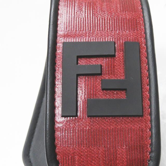 フェンディ FENDI イタリア製 MINI STRAP YOU ミニストラップユー レッド レザーショルダーストラップ FFロゴ バッグ |  | 01