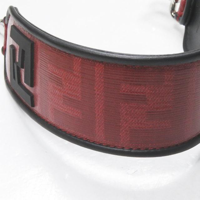 フェンディ FENDI イタリア製 MINI STRAP YOU ミニストラップユー レッド レザーショルダーストラップ FFロゴ バッグ |  | 02