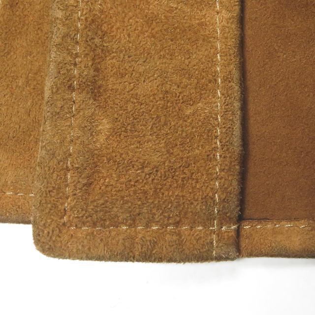 48 エンメティ トリスタン スエード レザー シャツジャケット ブラウン