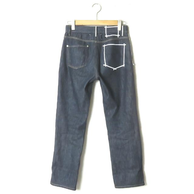 maison margiela 10 ストレートデニム メゾンマルジェラ Maison Margiela 10 18AW イタリア製 DARK