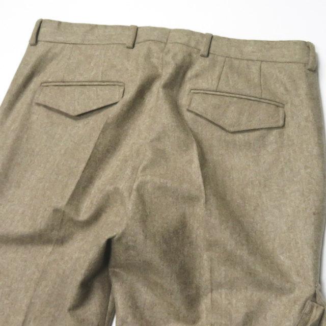クリスヴァンアッシュ KRIS VAN ASSCHE フランネルウール スリムカーゴスラックス 142PA307-KV07 46 ベージュ パンツ ボトムス |  | 06