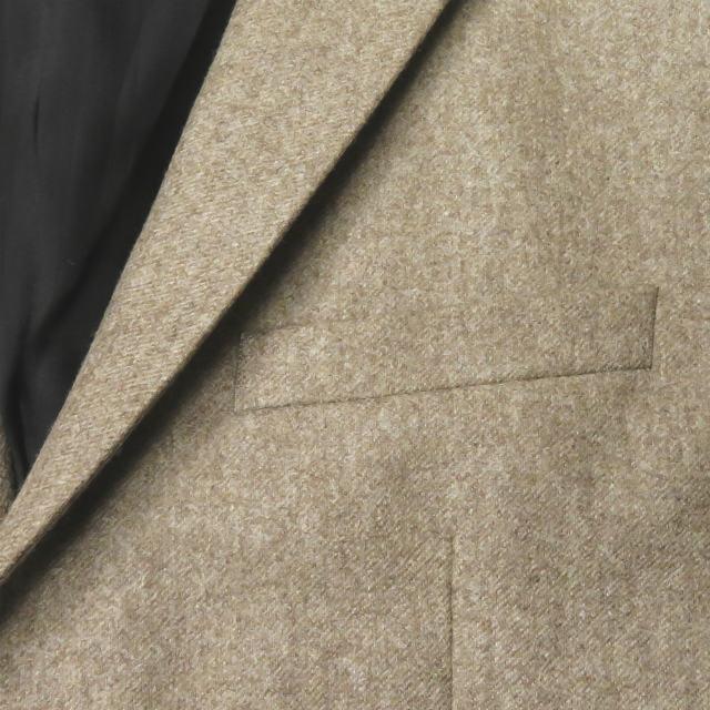 クリスヴァンアッシュ KRIS VAN ASSCHE フランネルウール 2Bテーラードジャケット 142PA307-KV07 48 ベージュ アウター |  | 04